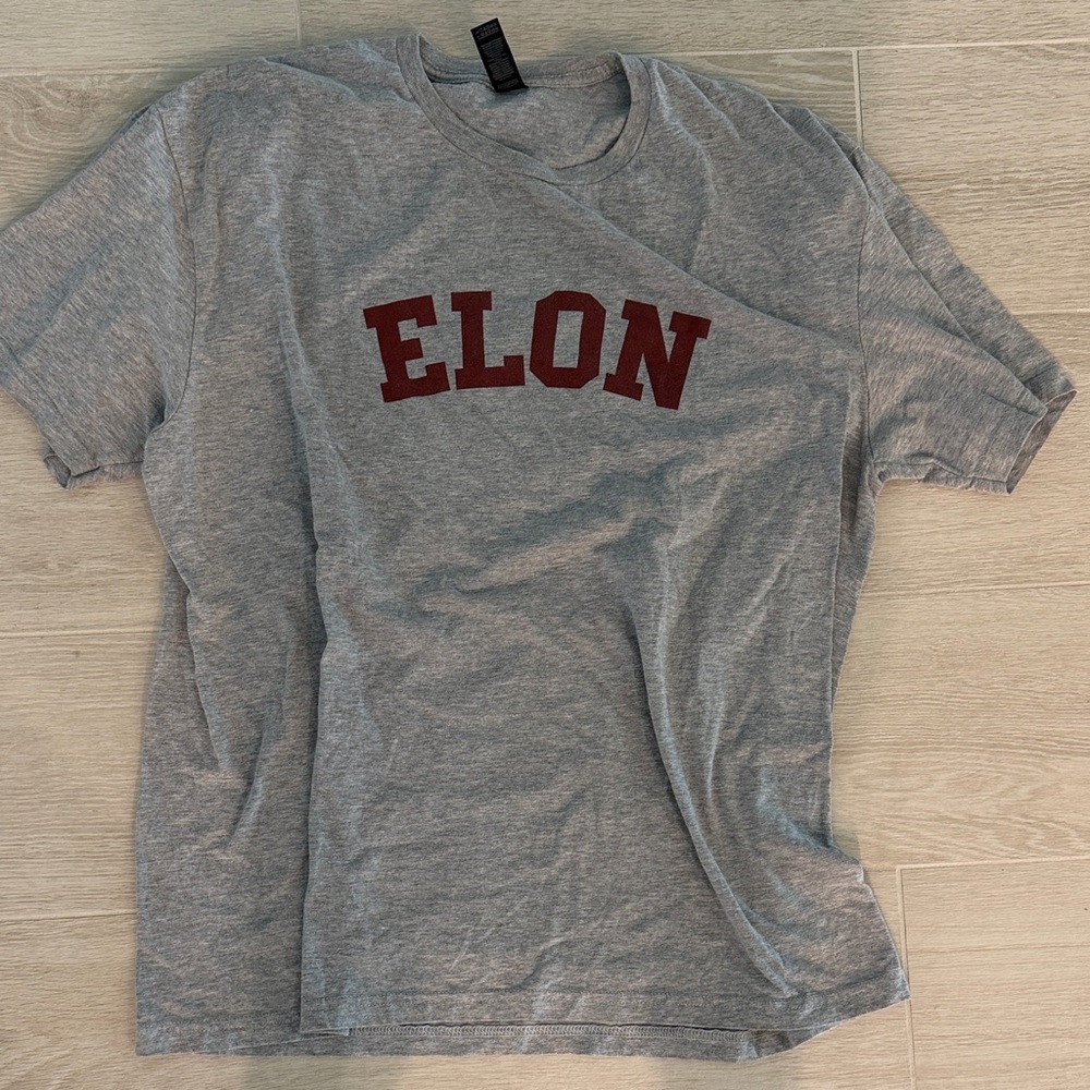 Gray Elon University T-Shirt